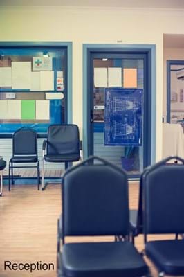 Faulconbridge Health Center reception3