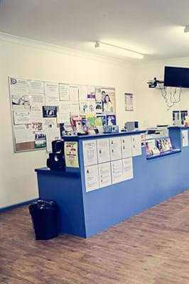 Faulconbridge Health Centre reception 1